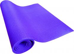 Коврик для йоги 8 (172х61х0,8см) в чехле, цвет: фиолетовый 