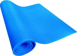 Коврик для йоги 6 (173х61х0,6см) в чехле, цвет: голубой