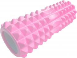  Валик для фитнеса Strong S (33х13см) нежно-розовый