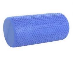 Валик для йоги EVA 30x15см синий