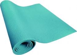 Коврик для йоги 4 (173х61х0,4см) без чехла, цвет: бирюзовый