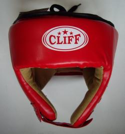 Шлем боксерский CLIFF ULI-5001 открытый (FLEX) красный
