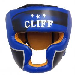 Шлем боксерский CLIFF ULTRA FIGHTER закрытый (FLEX) синий 
